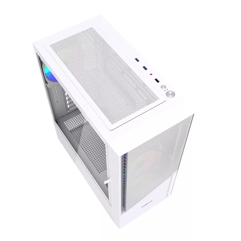 Case PC Midi-Tower Fornax 4300 ATX bianco
