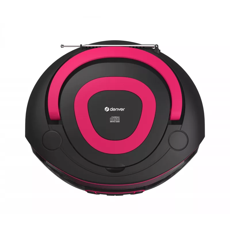 Lettore CD personale Denver TDB-212P rosa 3,6W DAB+ FM