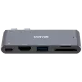 Hub CANYON DS-5 5in1 Thunderbolt 3 4K grigio siderale