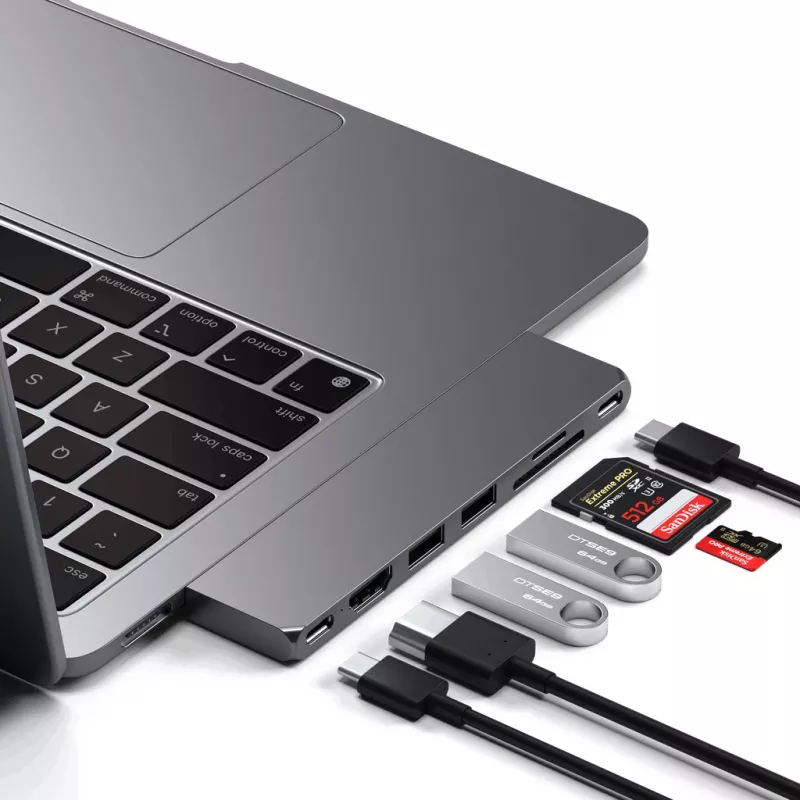 Satechi Type-C Pro Hub sottile - Space Gray