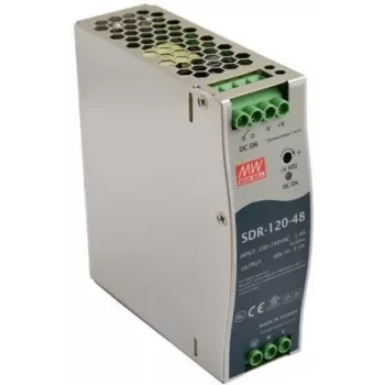 Pulsar SDR-120-48 alimentatore switching per guida DIN