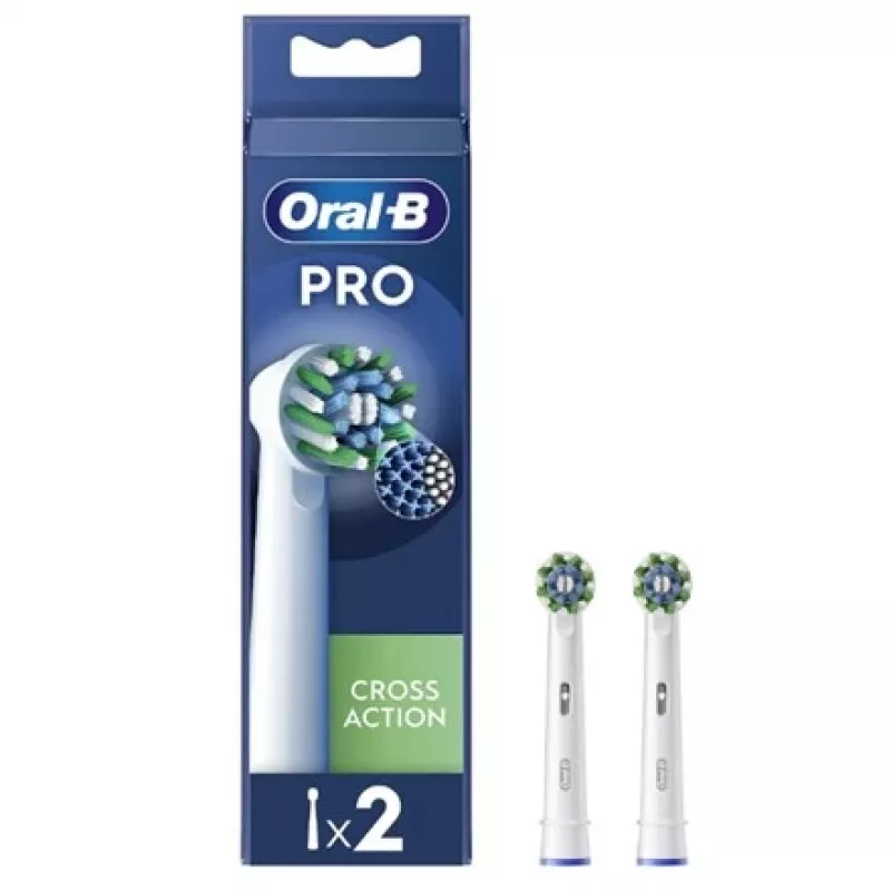 Oral-B EB50RX-2 CrossAction Testine di ricambio, 2 pezzi