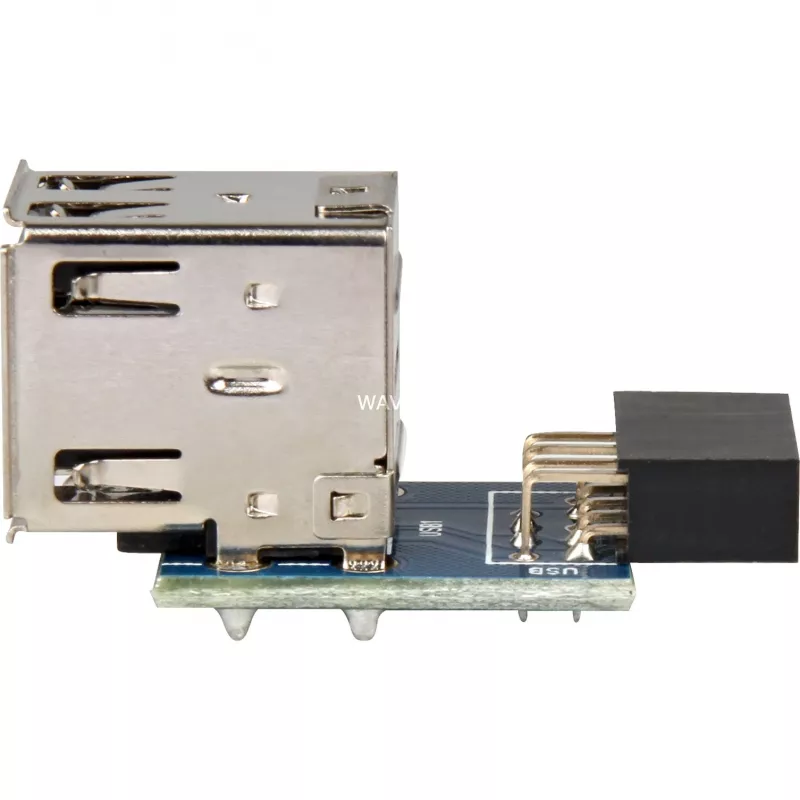 Adattatore DELOCK 1 x 9 pin 2,54 mm a 2 x USB 2.0-A 41825