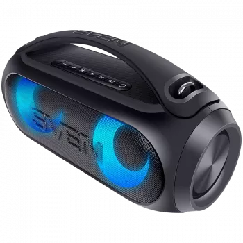 Cassa SVEN PS-380, nera (40W, impermeabile (IPx5), TWS, Bluetooth, FM, USB, 3000mAh)