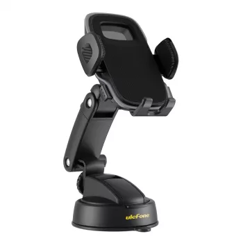 Supporto per smartphone e tablet da auto UleFone Armor Mount UAN15, supporto regolabile per cruscotto o parabrezza