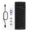 FUNCTION Elite MiniTKL, tastiera gaming nera, layout DE, NZXT Swift