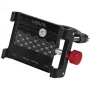LogiLink supporto smartphone per bici, fisso, nero/rosso lega di alluminio di alta qualità, adatto per dispositivi mobili - 1 pz. (AA0146)