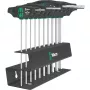 Set di cacciaviti Wera 454/10 HF Imperial 2 – set di cacciaviti di precisione da 10 pezzi, in pollici (