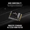 Corsair MP600 Mini - SSD - 2 TB - interno - M.2 2230 - PCIe 4.0 x4 (NVMe)