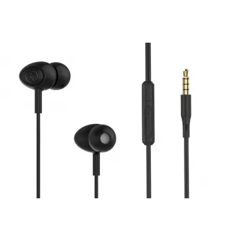 Auricolari in-ear Tellur Basic Gamma con filo nero