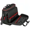 Valigetta portautensili Knipex 00 21 10 LE nero, rosso poliestere