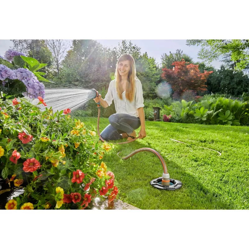 Connettore per tubo dell'acqua Gardena 8266-20 nero blu 1 pezzo