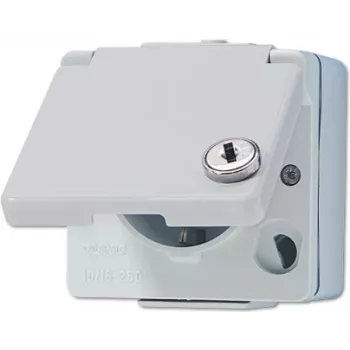 Scatola per presa Type-F JUNG 620 WSL