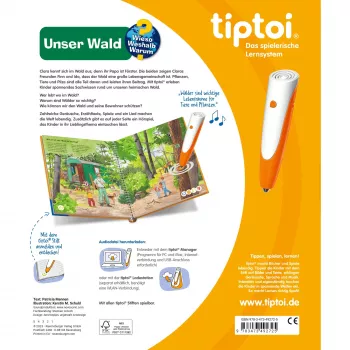 tiptoi Perché? Come? Per quale motivo? Il nostro bosco, libro educativo