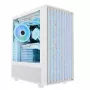 Case per PC MODECOM BREEZE ARGB Flow MIDI, ATX, USB 3.0 ×2 + USB-C, bianco