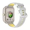 Smartwatch Colmi P86 oro con Bluetooth e cardiofrequenzimetro