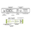 Tecnoware ERA PLUS DC FGCERAPLDC252 UPS in corrente continua, 9/12 V DC, PoE 24/48 V DC, USB 5 V DC, 8800 mAh