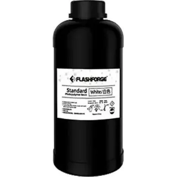 Resina per stampante 3D Flashforge UV/LCD Standard bianco 1 L, 405 nm