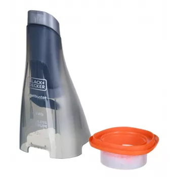 Aspirabriciole Black & Decker NVC220WBC-QW — senza sacchetto, 0,385 L, 7,2 V Li‑Ion, 12 min di autonomia, forza di aspirazione 15,5 AW