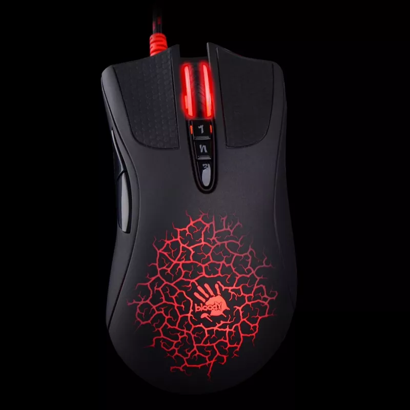 Mouse BLOODY A90 Gaming per destrorsi USB Type-A ottico 6200 DPI