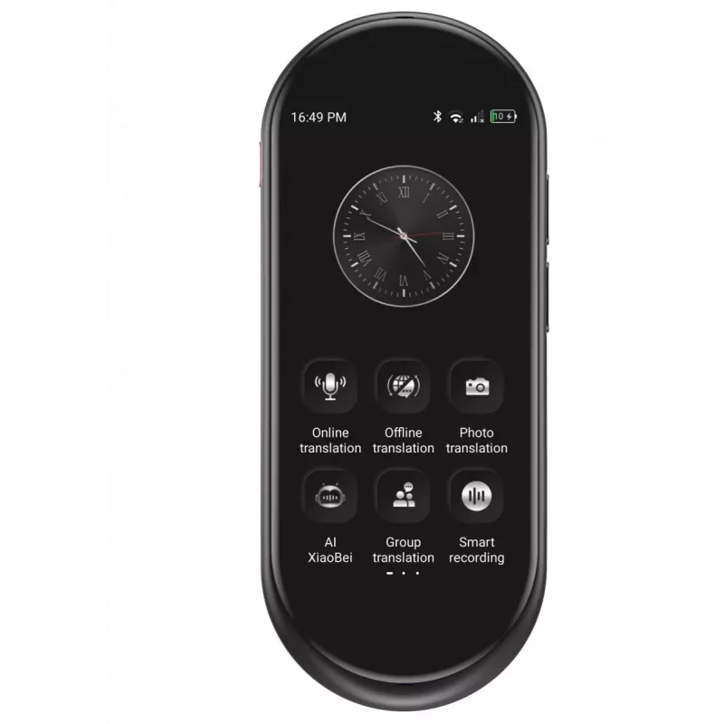Traduttore vocale portatile MAXCOM MT100 4G, traduzione vocale multilingue, dispositivo compatto