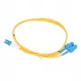 Patchcord Extralink LC/UPC-SC/UPC, monomodale, duplex, G652D, 3mm, 10m