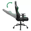 Sedia da ufficio Subsonic SA5609-H2 seduta imbottita schienale imbottito nero rosso