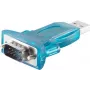 Adattatore USB-seriale ShiverPeaks 75602 con indicatore LED, interfaccia RS232, USB 2.0