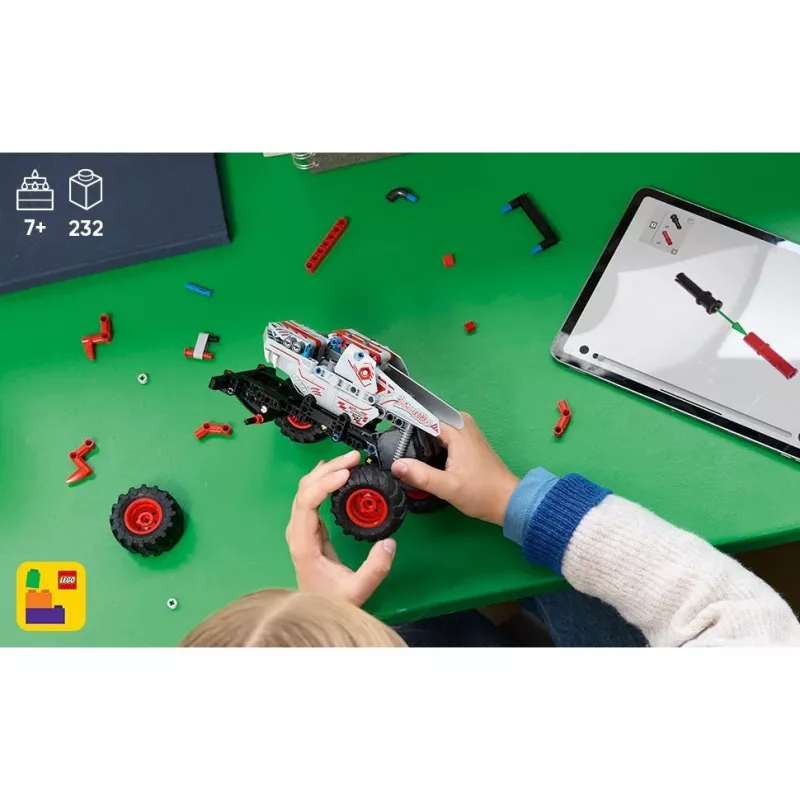 LEGO TECHNIC 42200 Monster Jam™ ThunderROARus™ con motore a ritorno