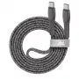 Rivacase PS6105 GR21 cavo da USB-C a USB-C, 2,1 m, grigio