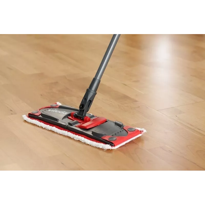 Lavapavimenti VILEDA Ultramax XL Box — testa rotante 360° in microfibra lavabile, pieghevole, per pavimenti duri