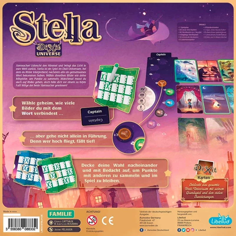 Stella Dixit Universum gioco per famiglie