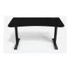 Scrivania gaming Arozzi Arena Medium ARENA-MEDIUM-PBK, 140 x 75,5 cm, tappetino in microfibra su tutta la superficie, Pure Black