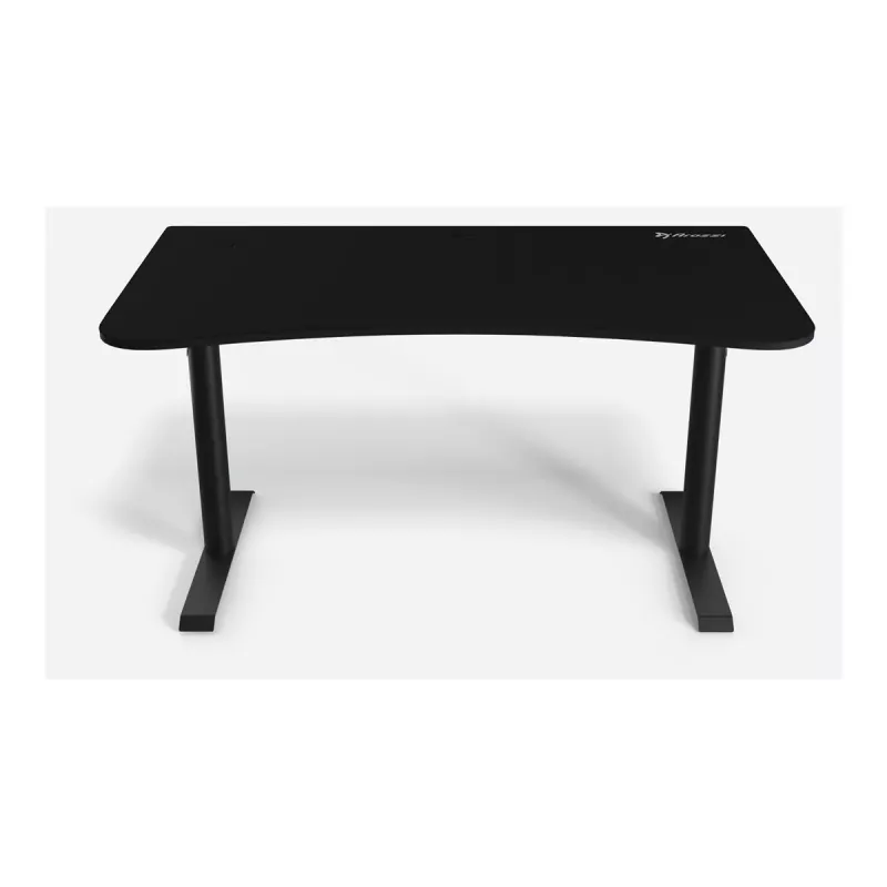 Scrivania gaming Arozzi Arena Medium ARENA-MEDIUM-PBK, 140 x 75,5 cm, tappetino in microfibra su tutta la superficie, Pure Black
