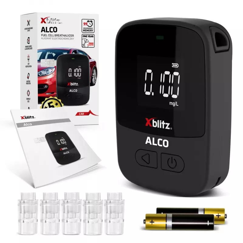 Xblitz ALCO etilometro elettrochimico
