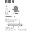 Minto XL 41117, stuoia da campeggio nera