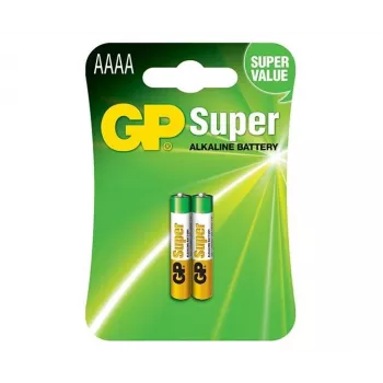 GP Battery GP25A LR61 Mini AAAA - batteria alcalino-manganese 1,5 V 2 pezzi
