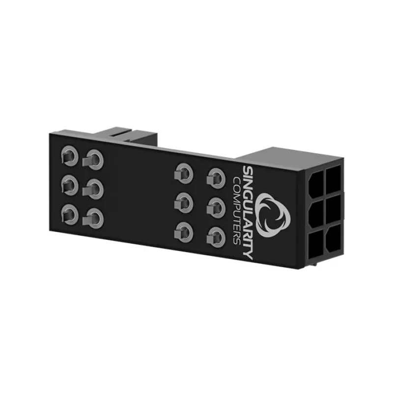 Triton Singularity Shift adattatore PCIe 6-Pin a 90° — connettore di alimentazione PCIE angolare