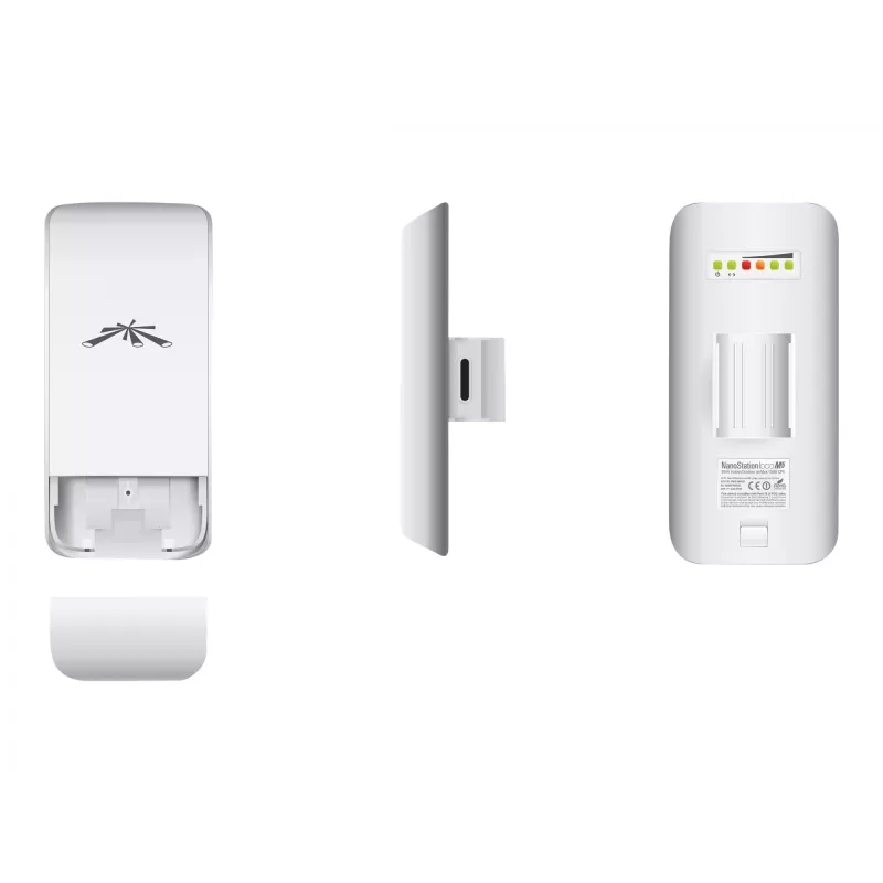 Access point wireless UBIQUITI LocoM5, 5 GHz single-band, 150 Mbit/s, 13 dBi, PoE