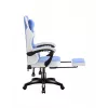 Sedia da gaming huzaro Force 3.7 blu — design ergonomico, regolabile in altezza