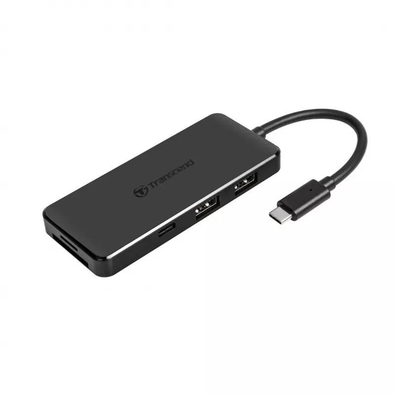 Transcend HUB5C USB 3.2 Gen 2 (3.1 Gen 2) Type-C nero