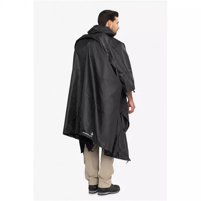 Poncho antipioggia per adulti VIKING Vesper zaino nero UNI