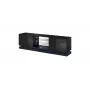 Mobile TV Cama QIU 200 MDF nero lucido/nero lucido
