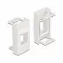 Supporto keystone DeLOCK Easy 45 modulo 22,5 x 45 mm bianco