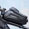 Rockbros B68 Borsa da telaio per bici porta cellulare 1,7 l nera