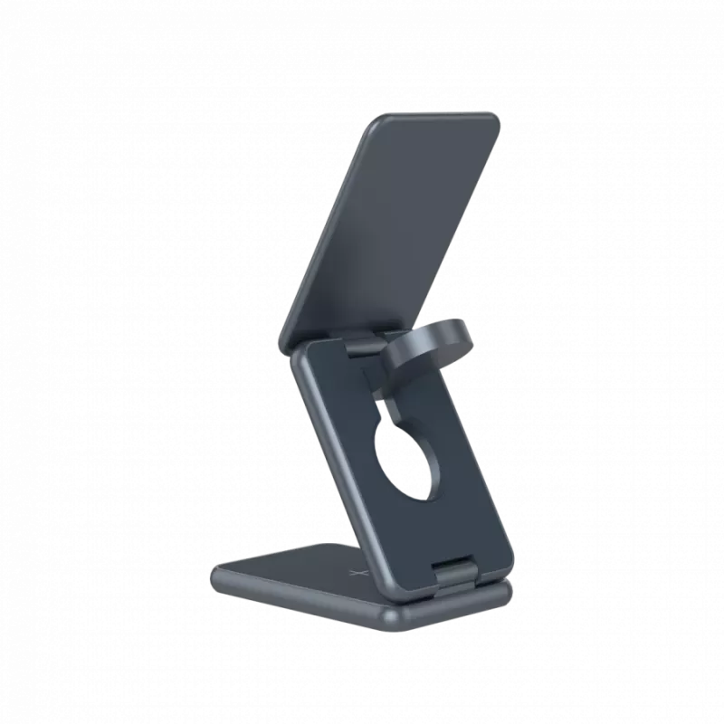 Caricabatterie wireless pieghevole CANYON OnCharge 309 15W 3in1 metallo