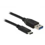 Cavo USB DeLOCK 1m USB3.1-C/USB3.1-A 83870
