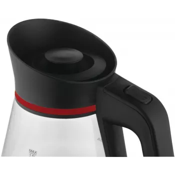 Bollitore PRIME3 1,5 L 2200 W rosso trasparente