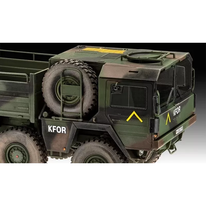 Kit di montaggio modello in plastica REVELL Man 10T Milgl 8x8 autocarro scala 1/35