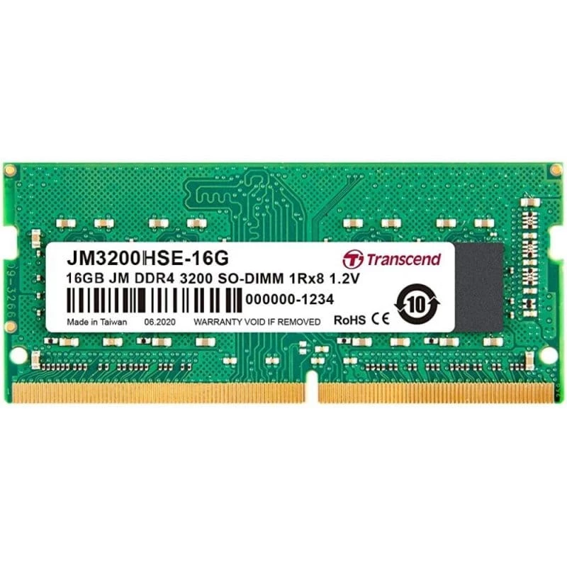Transcend JetRAM - DDR4 - Modulo - 16 GB - SO DIMM 260-PIN
